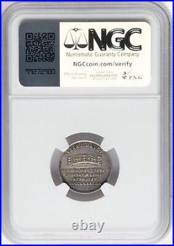 Italy Milan Ferdinand I Of Austria 1838 Silver Coronation Medal, Unc, Ngc Ms60