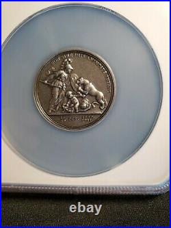 Monnaie de Paris 1782 Libertas Americana Restrike Silver Medal NGC MS 65