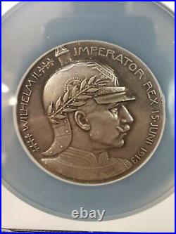 NGC Hermann Hosaeus 1913 25th Anniversary Medallion