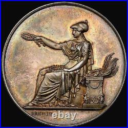 NGC MS63 1882 France Republic Madame Dabernat Institution silver Medal