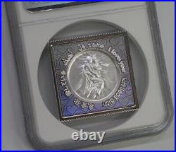 NGC MS70 China 30g silve medal I love you forever happy Valentine's day