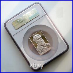 NGC PF69 China 3oz Silver Medal -Bouguereau-Girl Defending Herself Against Cupid