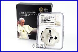 NGC PF69 UC 2010 Great Britain Pope Benedict XVI Visit to UK Silver Mint Medal