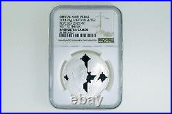 NGC PF69 UC 2010 Great Britain Pope Benedict XVI Visit to UK Silver Mint Medal