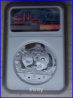 NGC PF70 China 62g Silver Panda Medal Lunar Year Series Rat