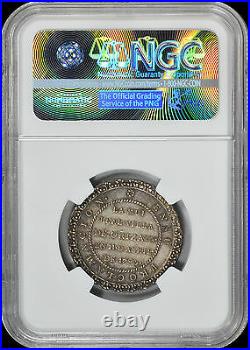 Rare Unlisted By Krause Mexico 1790 Proclamation Colonial Medal Ngc Ms62 Toned