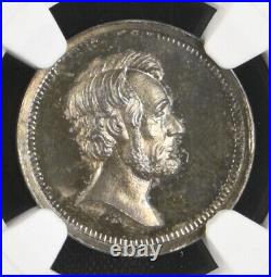 WOW! NGC MS64 Proof-Like Toned Silver Julian-PR-36 King-287 Memorial Medal